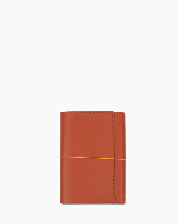 KAAI Stories Journal en cuir - terracotta