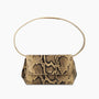 Ikon Clutch - snake amber brown