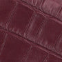 Cardholder - soft croco merlot