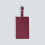 Étiquette de bagage - merlot