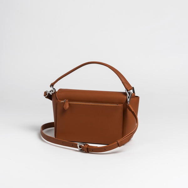 Ikon Schoudertas - cognac