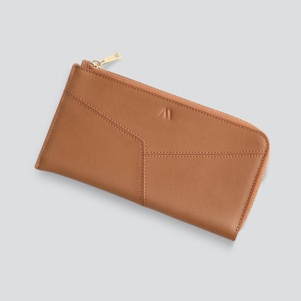 Large Wallet - cognac