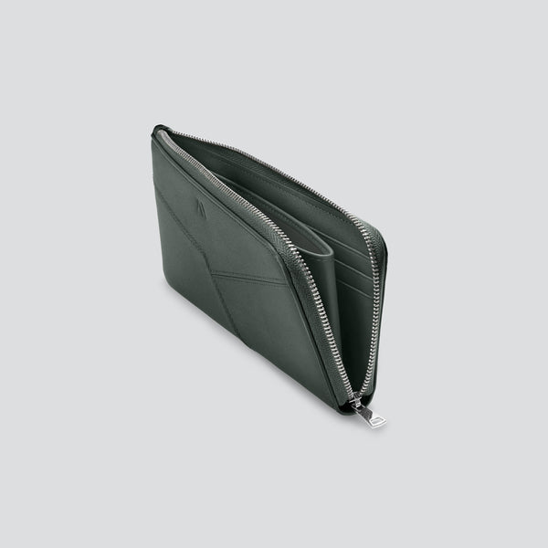 Large Wallet - forest green