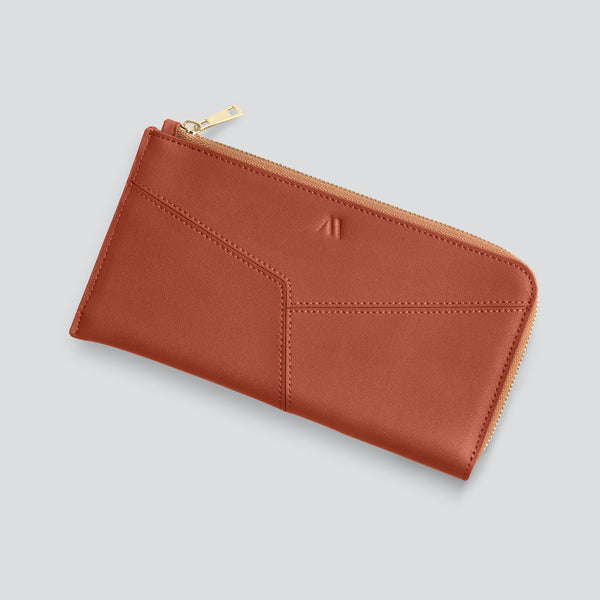 Large Wallet - terracotta